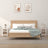 Bedside Cabinet 40X35X55 Cm Solid Wood Pine