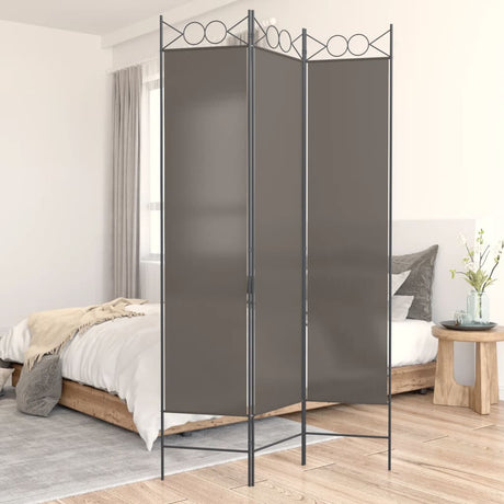 3-Panel Room Divider Fabric