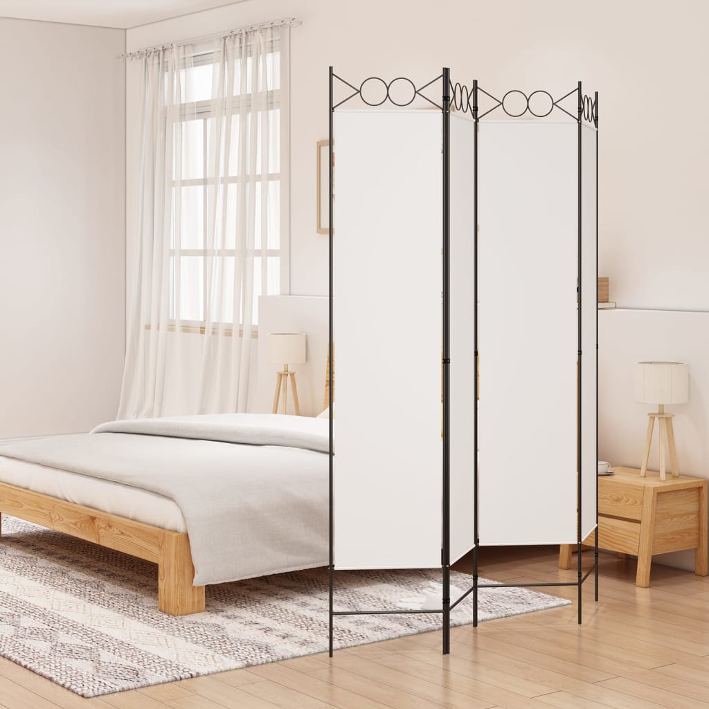 3-Panel Room Divider Fabric