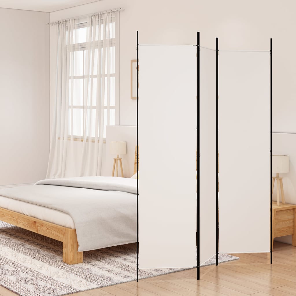 3-Panel Room Divider Fabric