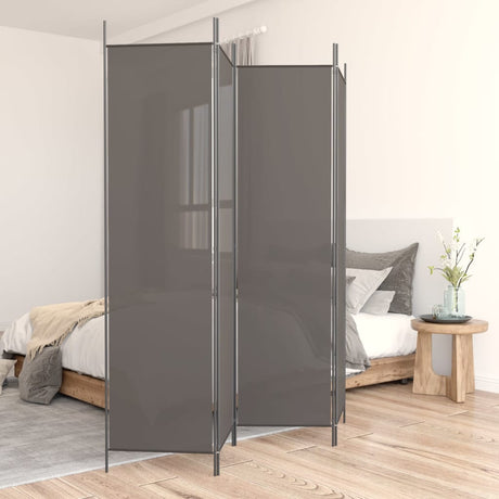 3-Panel Room Divider Fabric