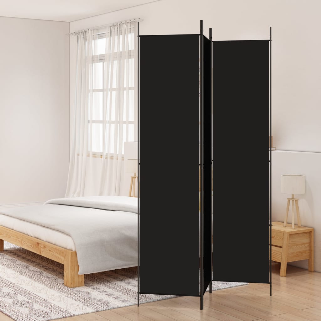 3-Panel Room Divider Fabric