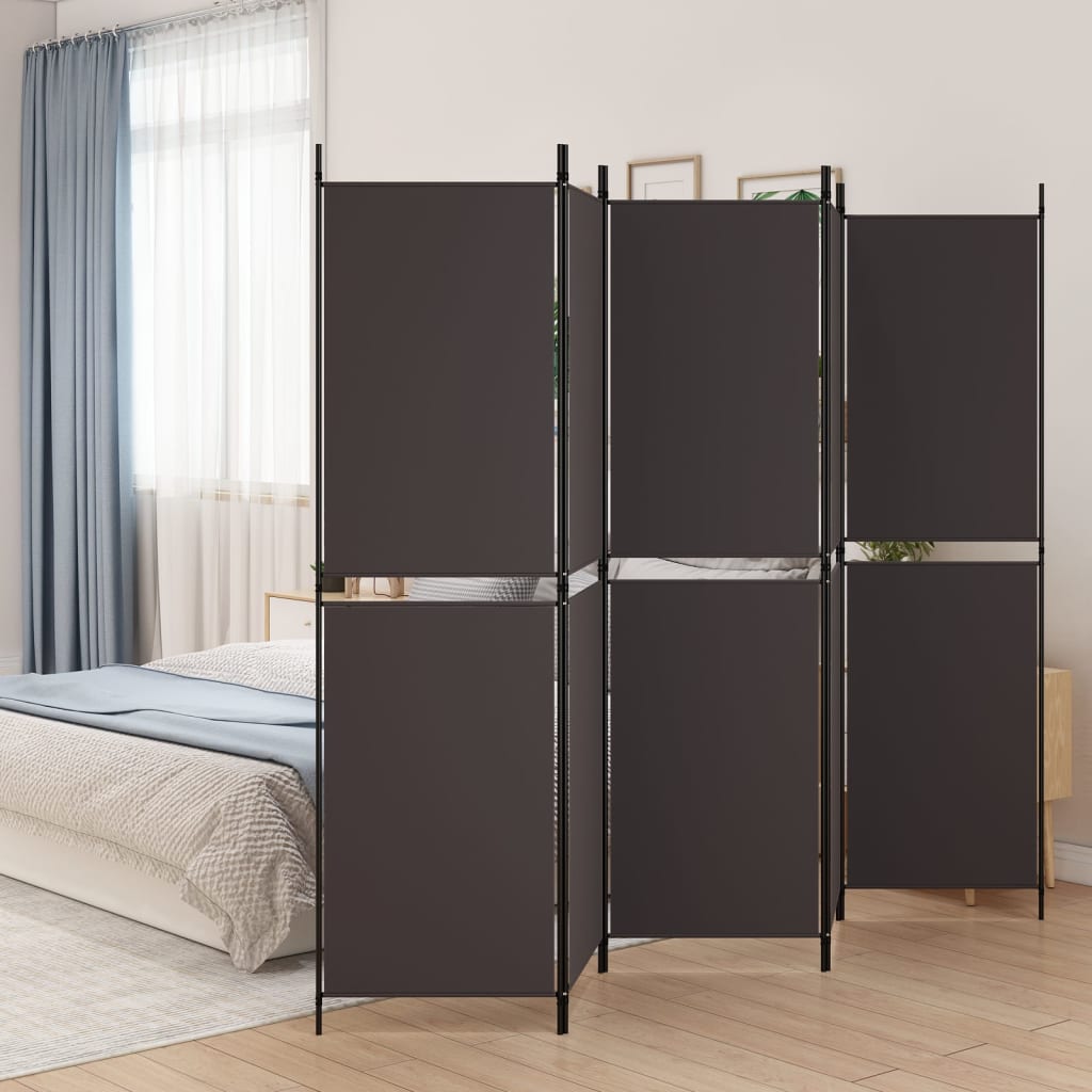 6-Panel Room Divider Fabric