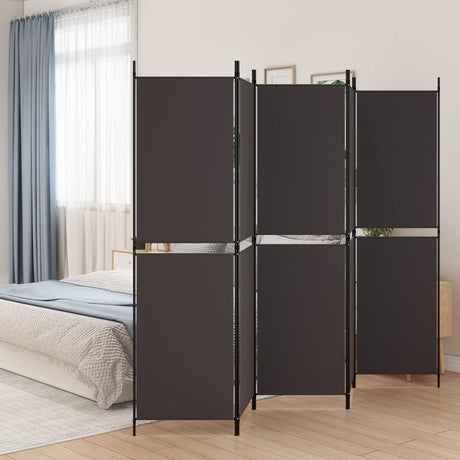 6-Panel Room Divider Fabric
