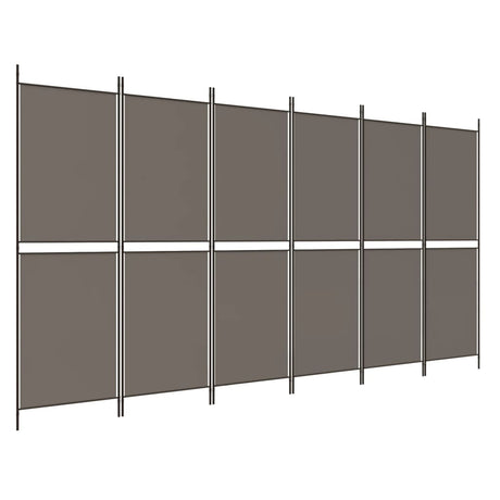6-Panel Room Divider Fabric