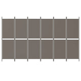 6-Panel Room Divider Fabric