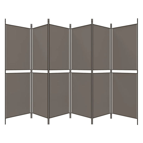 6-Panel Room Divider Fabric