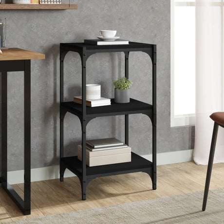 Book Cabinet 40X33X Engineered Wood And Steel