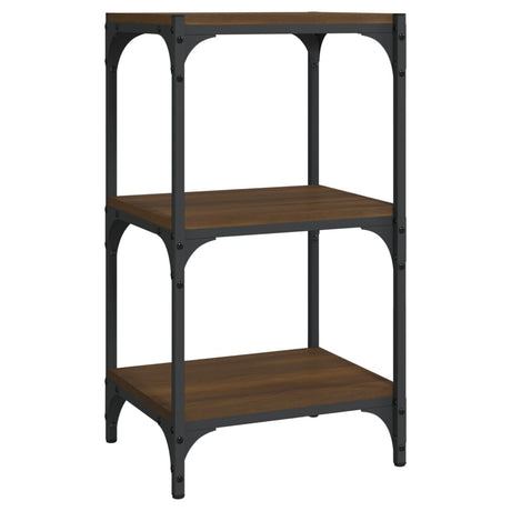 Book Cabinet 40X33X Engineered Wood And Steel