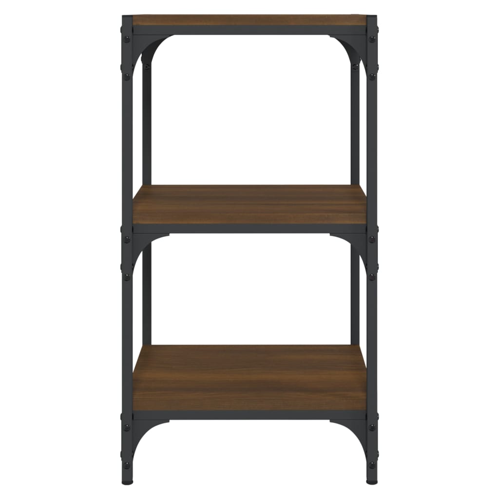 Book Cabinet 40X33X Engineered Wood And Steel