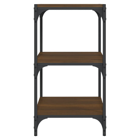 Book Cabinet 40X33X Engineered Wood And Steel