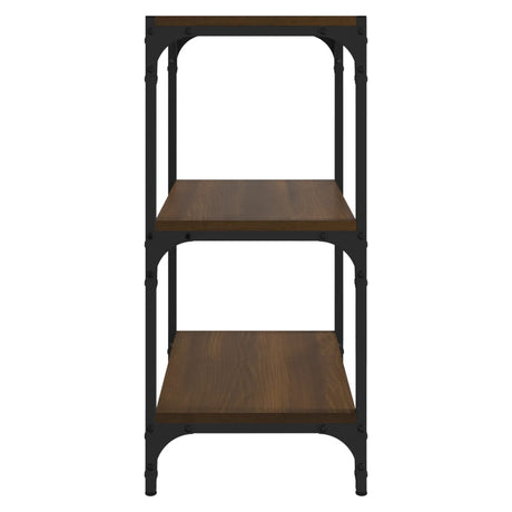 Book Cabinet 40X33X Engineered Wood And Steel