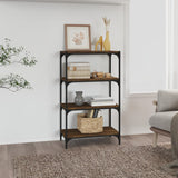 Book Cabinet 40X33X Engineered Wood And Steel