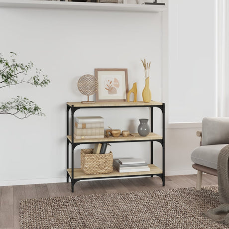 Book Cabinet 40X33X Engineered Wood And Steel