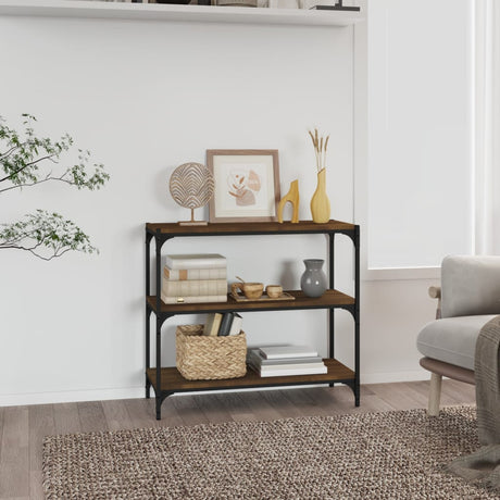 Book Cabinet 40X33X Engineered Wood And Steel