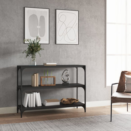 Book Cabinet 40X33X Engineered Wood And Steel