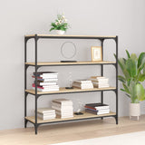 Book Cabinet 40X33X Engineered Wood And Steel