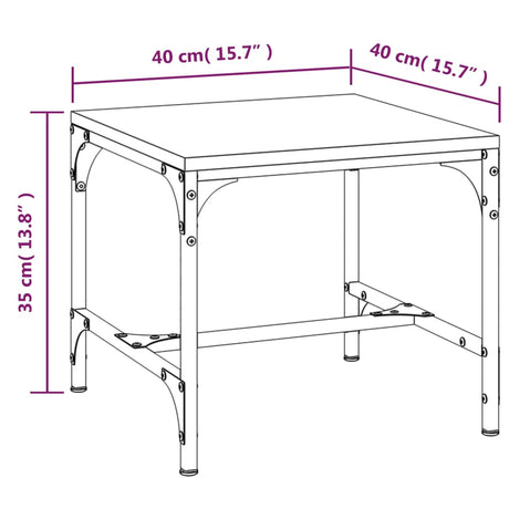 Side Table Engineered Wood
