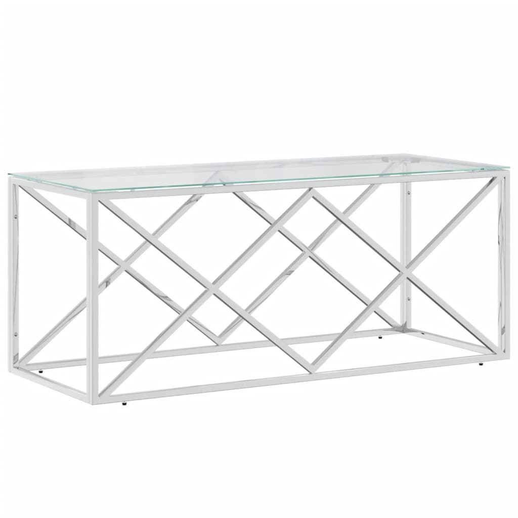 Coffee Table 110X45X45 Cm Stainless Steel And