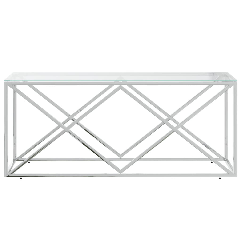 Coffee Table 110X45X45 Cm Stainless Steel And