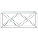 Coffee Table 110X45X45 Cm Stainless Steel And