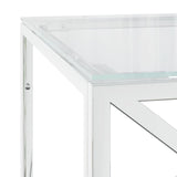 Coffee Table 110X45X45 Cm Stainless Steel And