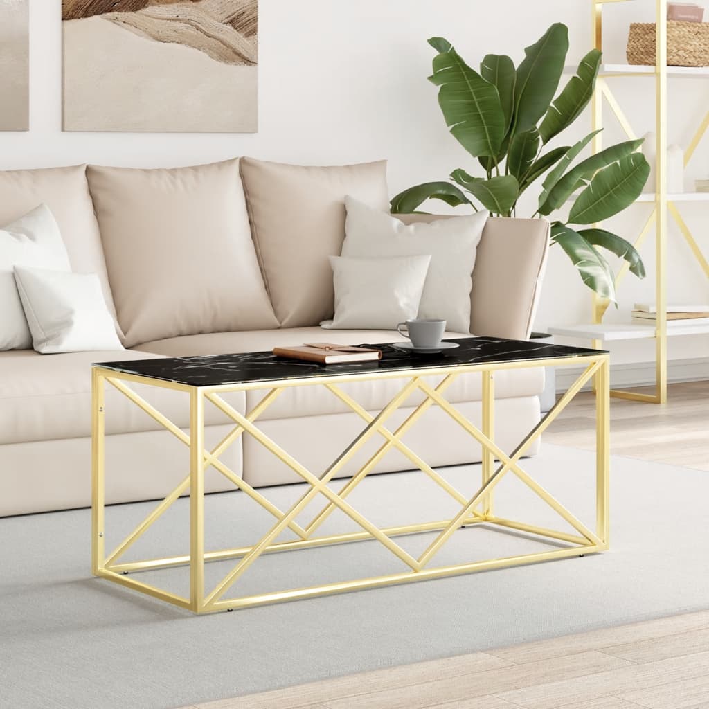 Coffee Table 110X45X45 Cm Stainless Steel And