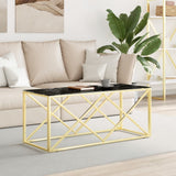 Coffee Table 110X45X45 Cm Stainless Steel And