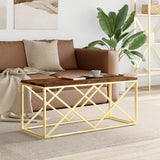 Coffee Table 110X45X45 Cm Stainless Steel And