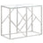 Console Table Stainless Steel And Tempered