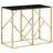 Console Table Stainless Steel And Tempered