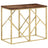 Console Table Stainless Steel And Tempered