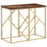 Console Table Stainless Steel And Tempered