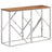 Console Table Stainless Steel And Tempered