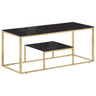 Coffee Table Stainless Steel And Tempered
