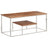 Coffee Table Stainless Steel And Tempered