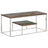 Coffee Table Stainless Steel And Tempered