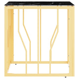 Coffee Table Gold 50X50X50 Cm Stainless Steel And