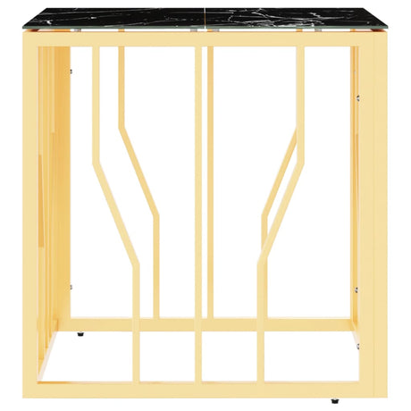 Coffee Table Gold 50X50X50 Cm Stainless Steel And