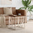 Coffee Table Gold 50X50X50 Cm Stainless Steel And