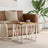 Coffee Table Gold 50X50X50 Cm Stainless Steel And