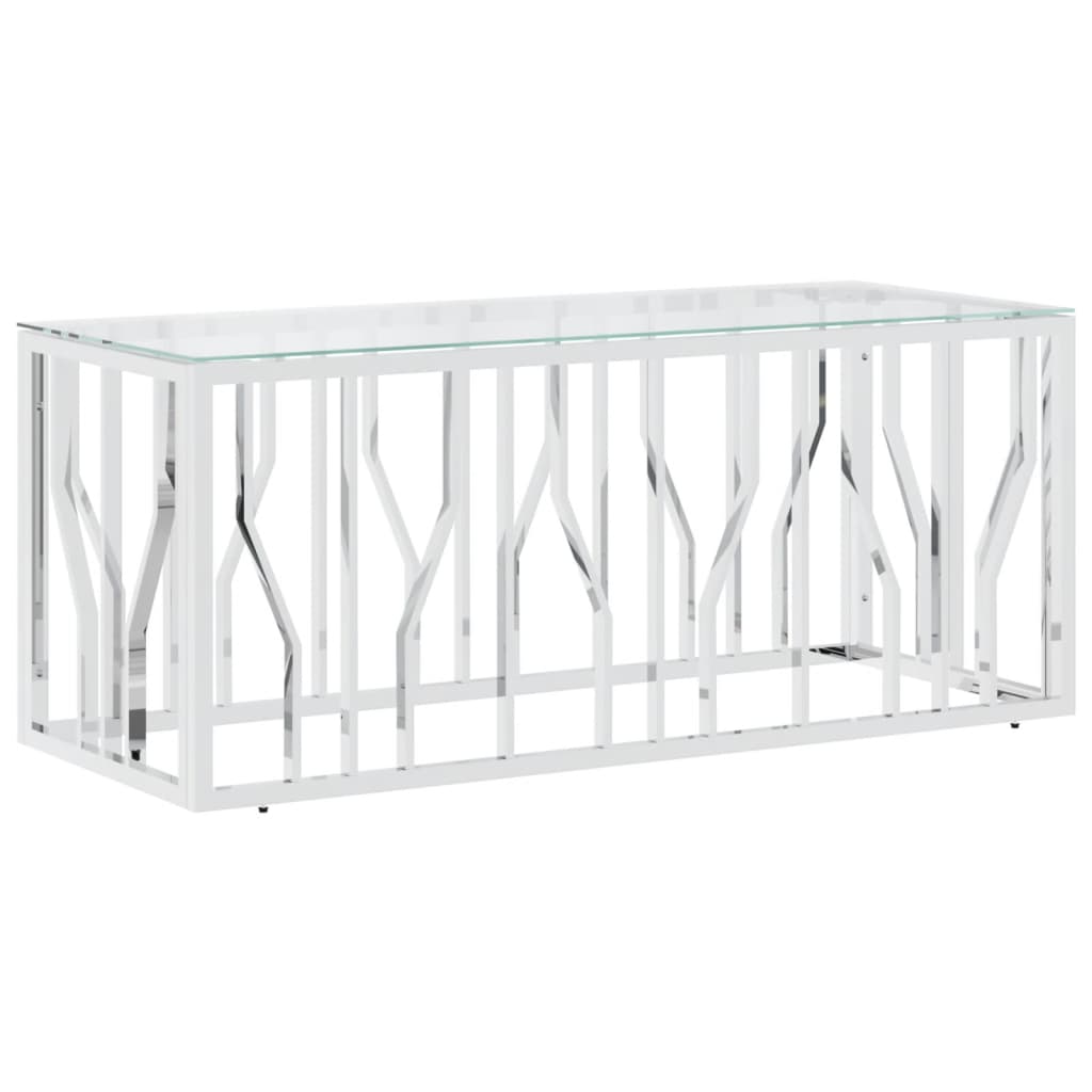 Coffee Table 110X45X45 Cm Stainless Steel And