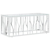 Coffee Table 110X45X45 Cm Stainless Steel And