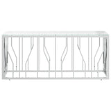 Coffee Table 110X45X45 Cm Stainless Steel And