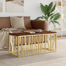 Coffee Table 110X45X45 Cm Stainless Steel And