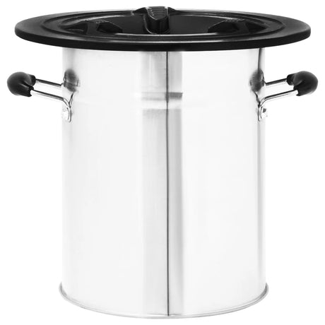 Camping Wood Stove 51.5X35X30.5 Cm Stainless Steel