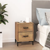 Bedside Cabinets 2 Pcs Solid Wood Pine