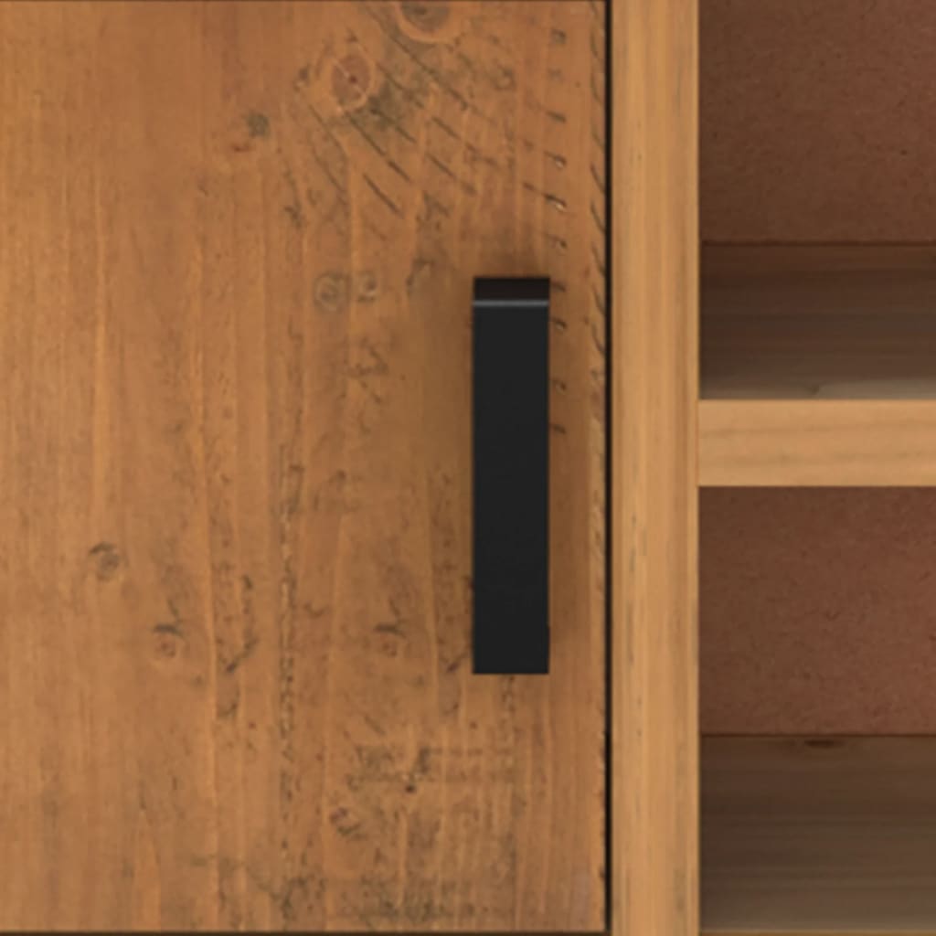 Tv Cabinet Solid Pinewood