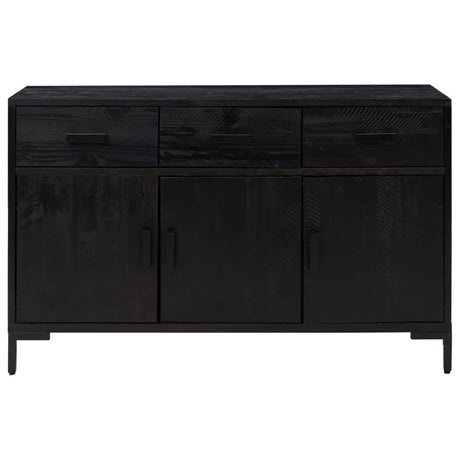 Sideboard 110X35X70 Cm Solid Pinewood