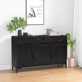 Sideboard 110X35X70 Cm Solid Pinewood